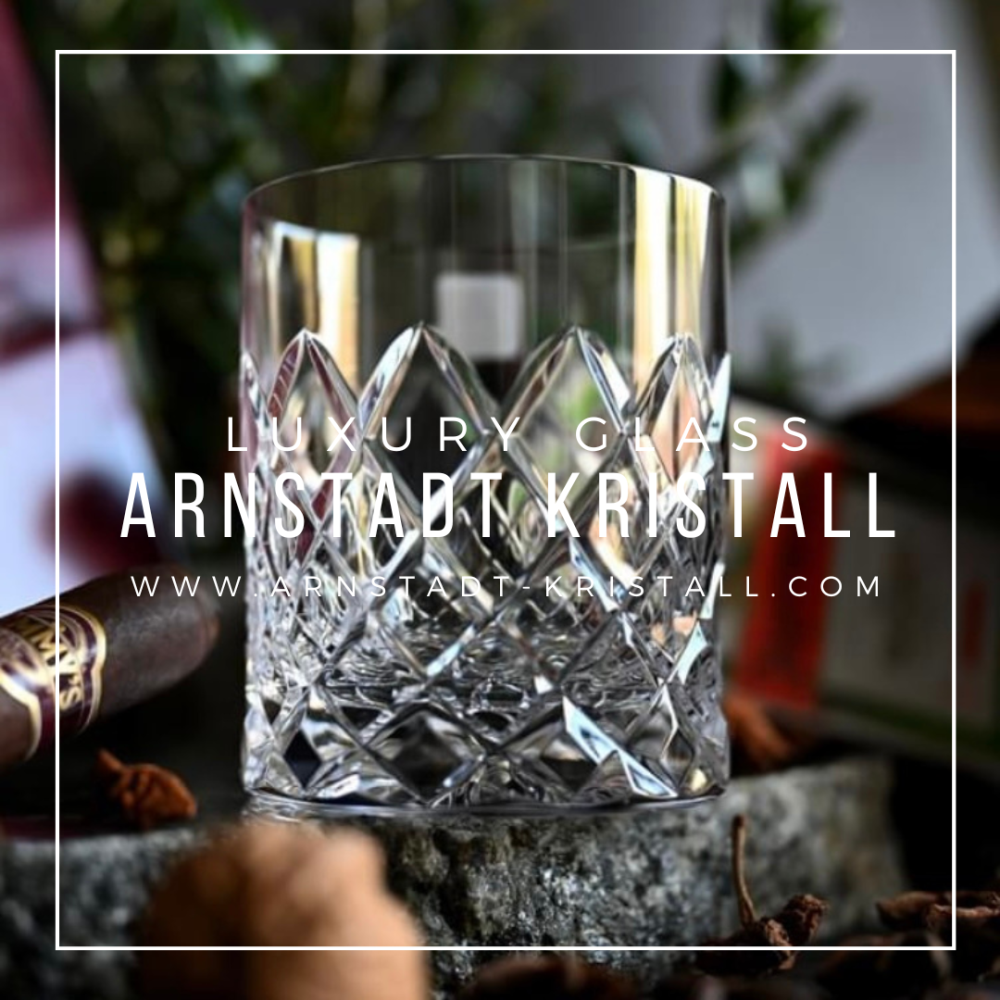 ausgefallenes Premium Whiskyglas von Arnstadt Kristall