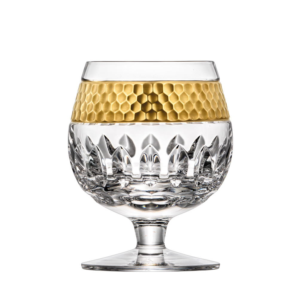Cognacglas Kristall Bloom Gold clear (10,6 cm)