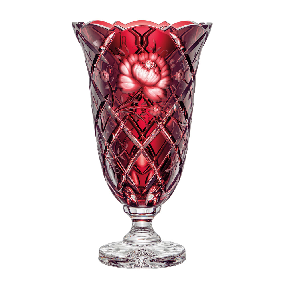 Vase Kristallglas Sunrose (37 cm)