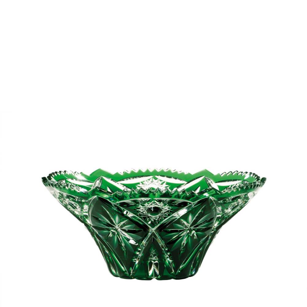 Schale Kristall Nizza smaragd (18 cm)