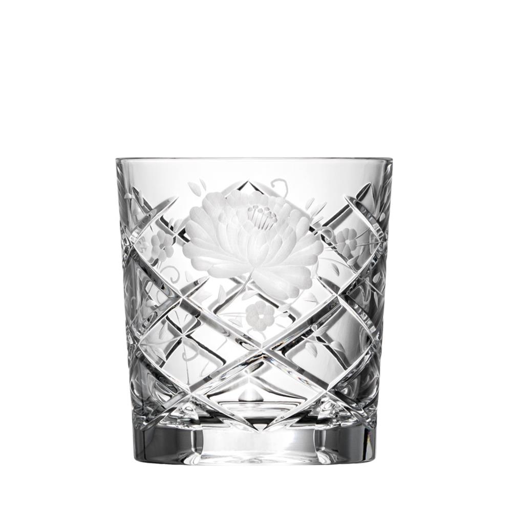 Whiskyglas Kristall Sunrose klar (9,3 cm)