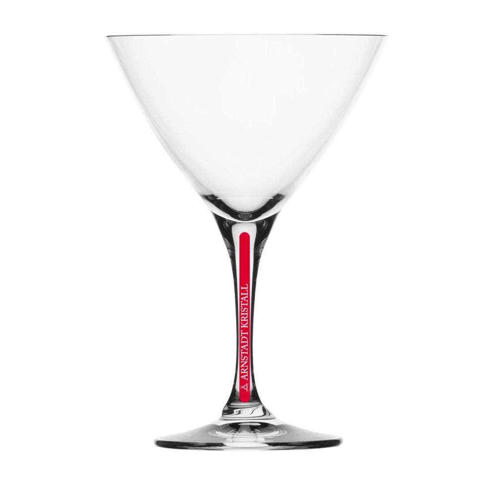 Cocktailglas Kristall Redstripe clear (16,6 cm)