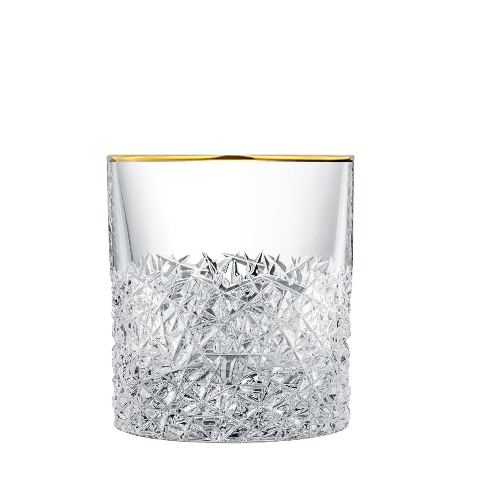 Whiskyglas Kristall Polar Gold klar (9,0 cm)