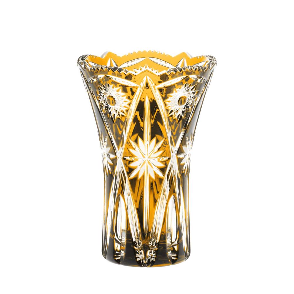Vase Kristall Nizza amber (26 cm)