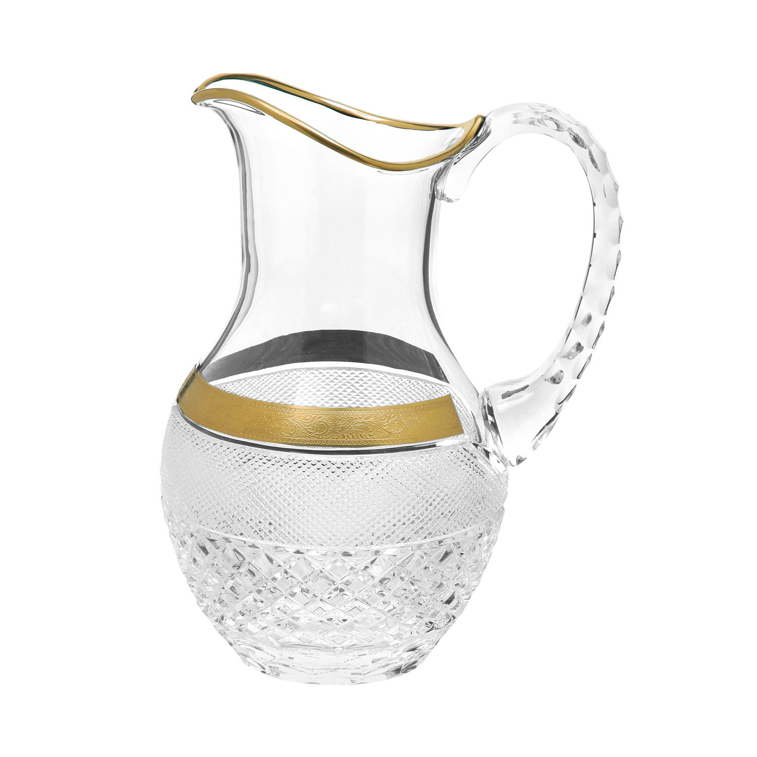 Krug Kristall Rococo clear (25 cm)