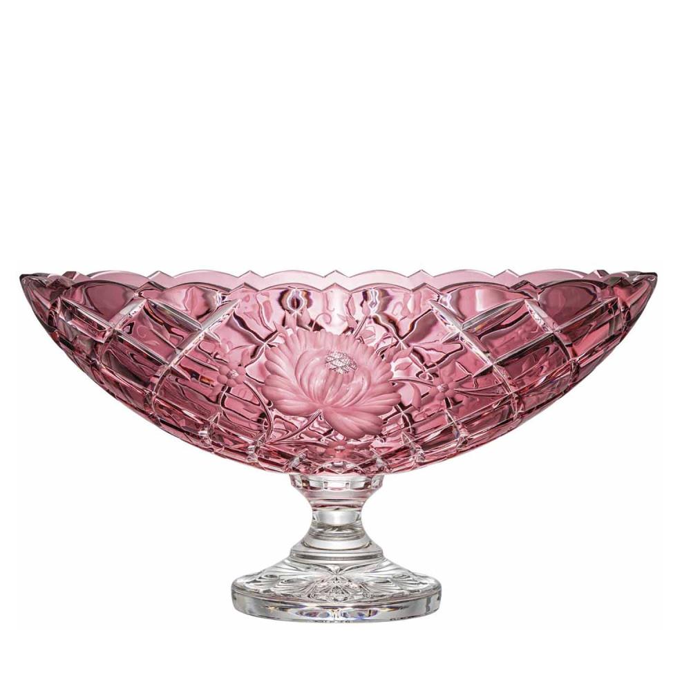 Jardiniere Kristall Sunrose rosa (40 cm)