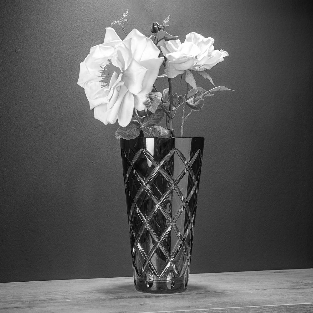 Vase Kristall Sunline aqua (28 cm)