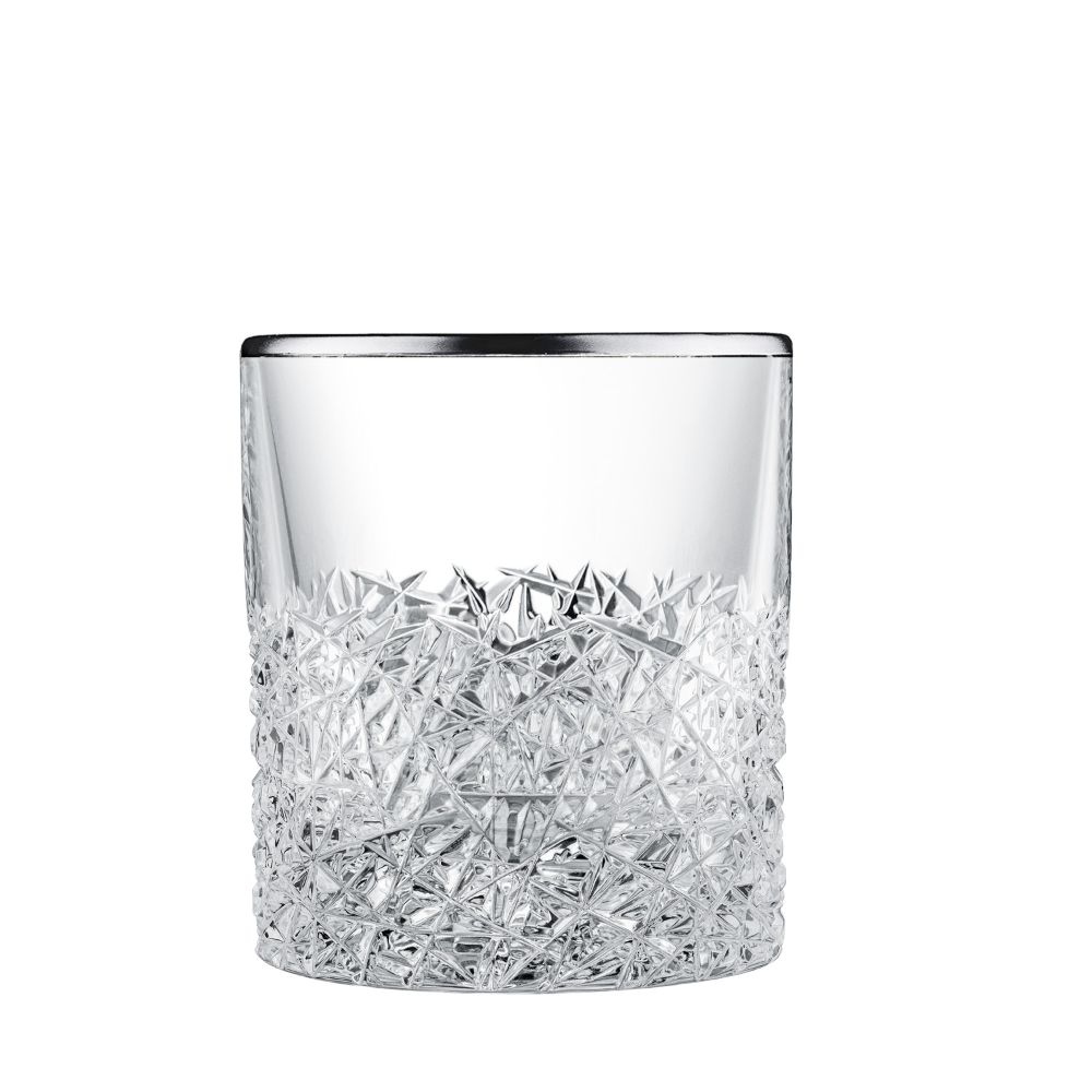 Whiskyglas Kristall Polar Platin klar (9,0 cm)