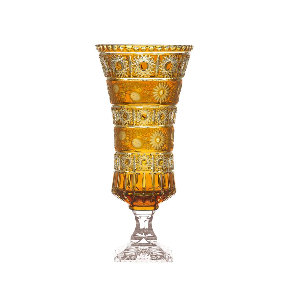 Vase Kristall Madlein amber (43 cm)